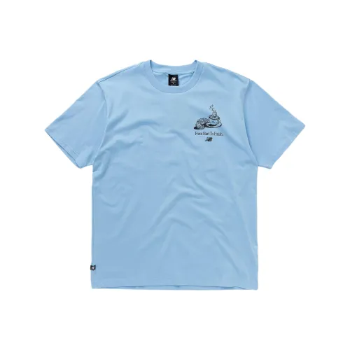 New Balance NB Essentials Cafe T-Shirt Men's Dusty Blue