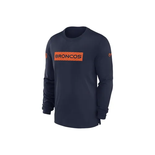 Nike Denver Broncos Sideline Player Team Issue Men's Nike Dri FIT Long Sleeve Top