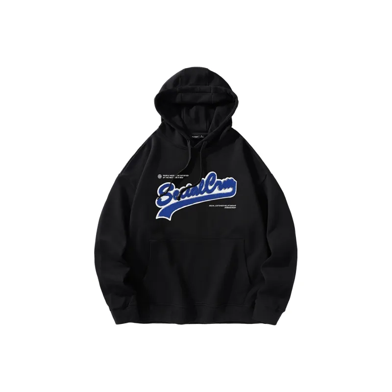 SCRM Hooded Loose Fit Sweatshirt Spring And Autumn Unisex-0