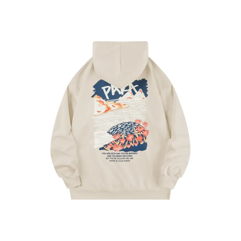 PAKA Hooded Loose Fit Sweatshirt Spring And Autumn Unisex-0