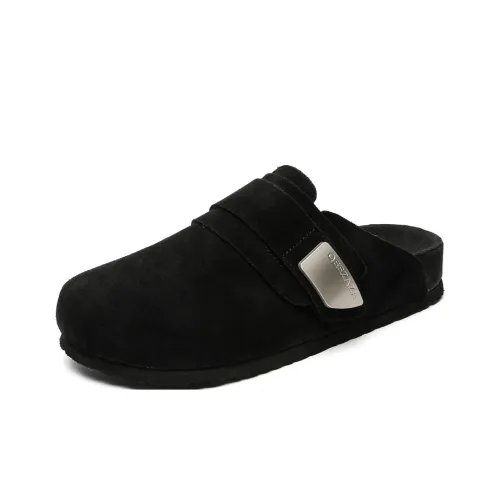 ENRICO COVERI Rubber Sole Slip Resistant Wrap toe Slippers Unisex