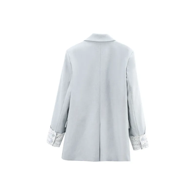 A Paradise For Awakening Business Suit Women's Blue-1