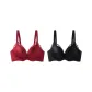 [2 Pack]Burgundy+Black
