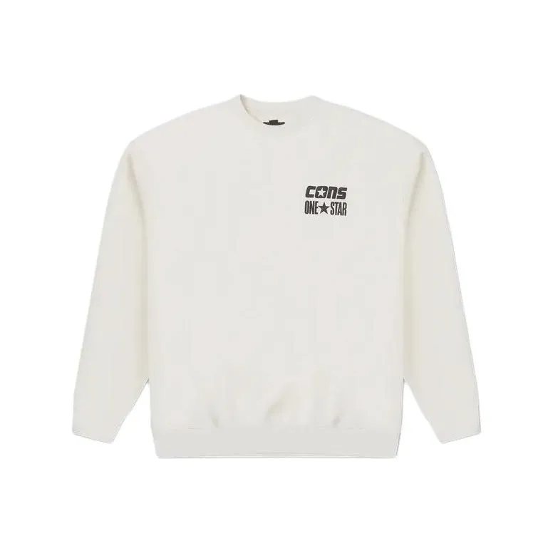 Converse Cons One Star Sweatshirt Unisex Milk White-0