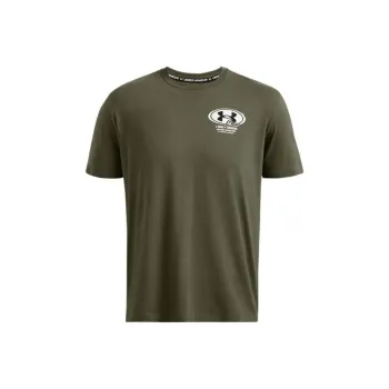 Under Armour x Grounds T Shirt Men's Deep Green