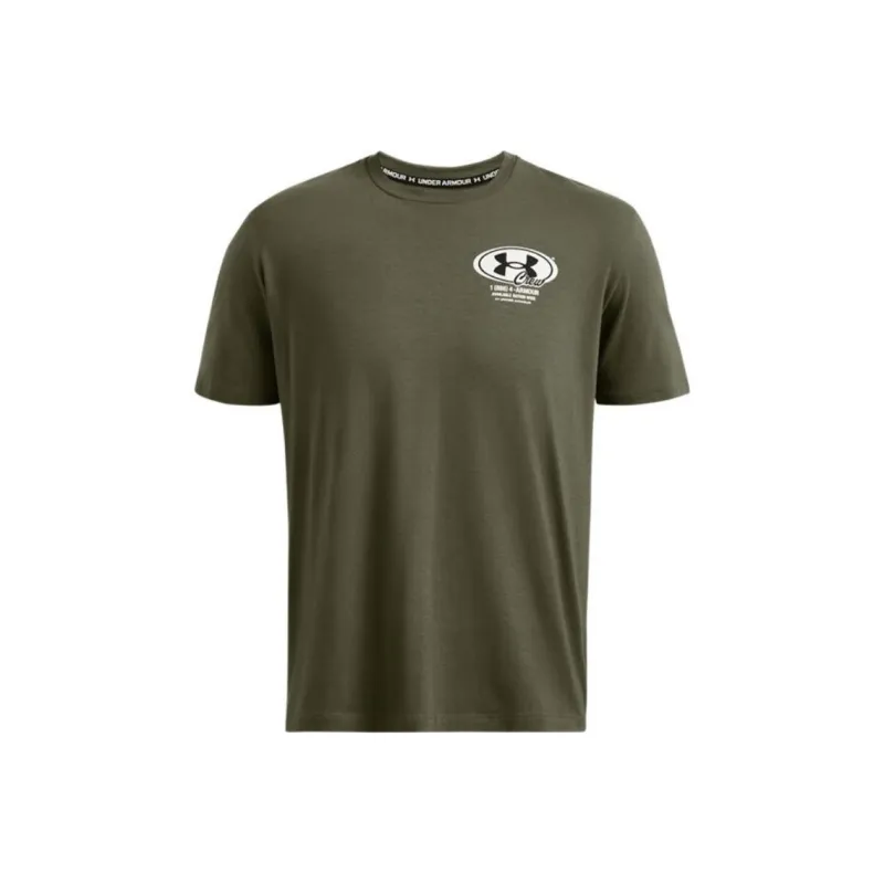 Under Armour x Grounds T Shirt Men's Deep Green-0