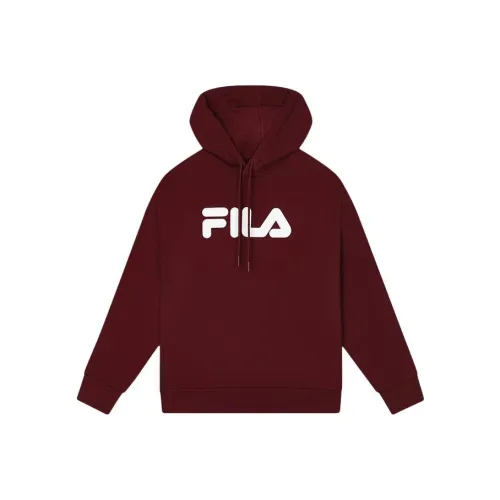 FILA Sweatshirt Unisex Syrah Wine Red