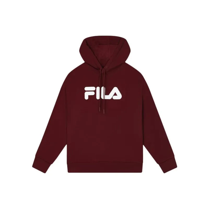 FILA Sweatshirt Unisex Syrah Wine Red-0