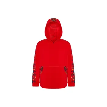 BODY WILD Sweatshirt Men's Red Print+Lutein