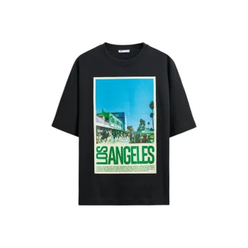 ZARA T-Shirts Men Black