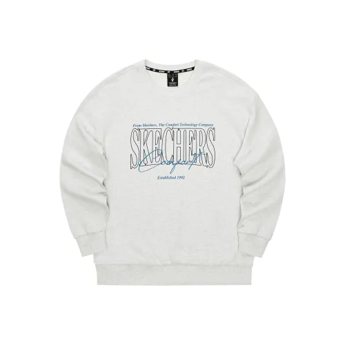 Skechers Sweatshirt Unisex Light Heather Gray