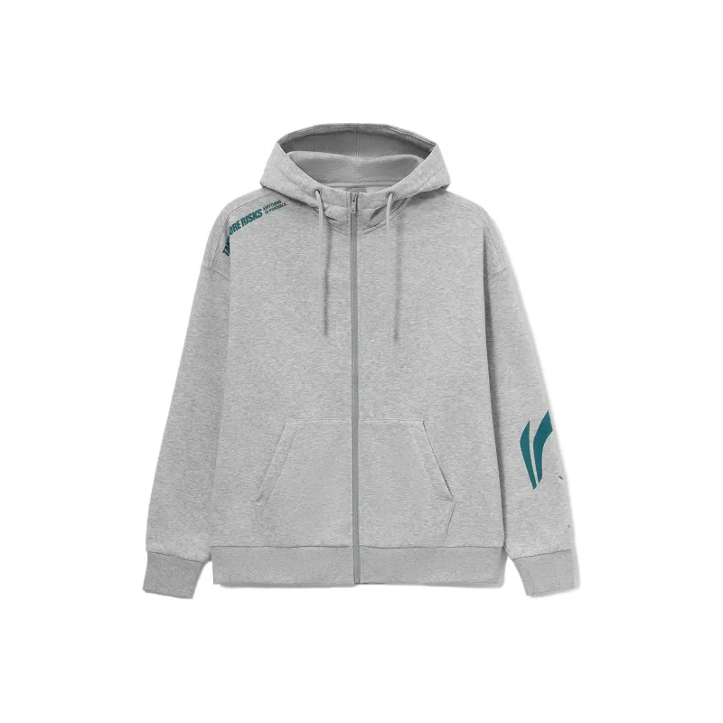 LiNing Fitness Series Sweatshirt Unisex Gray-0