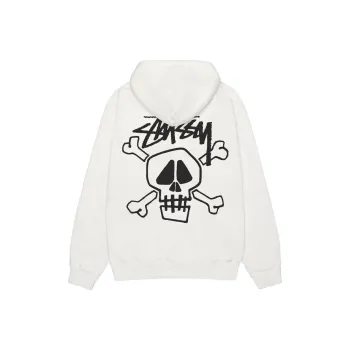 Stussy Pigment Dyed Skull Bones Hoodie