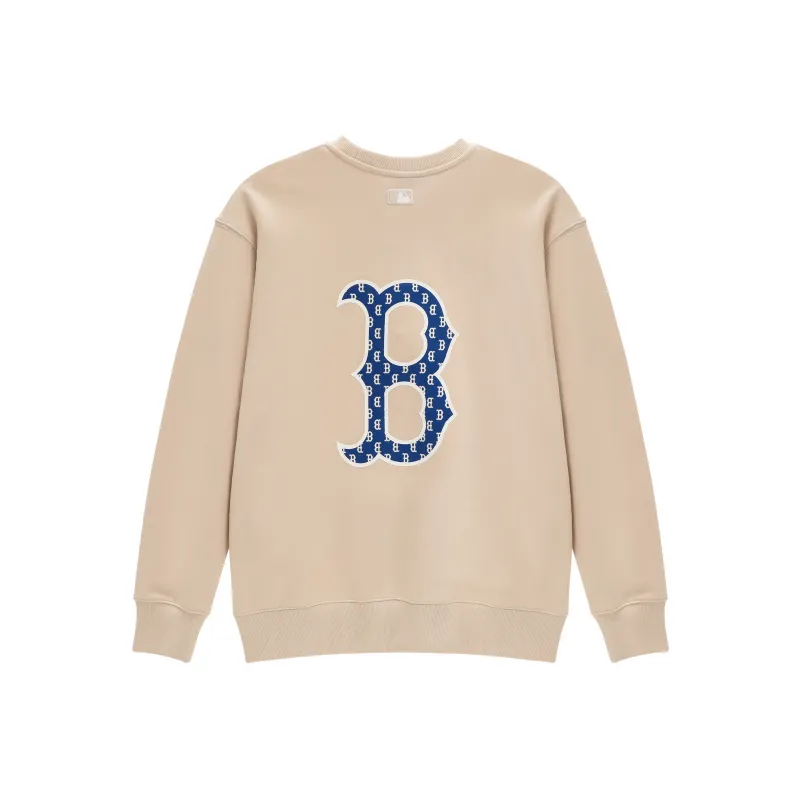 MLB Sweatshirts Unisex Light Beige-0