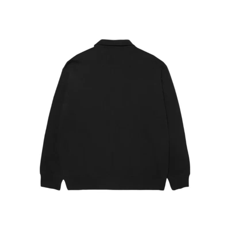 HUF Big Block 1/4 Zip Polo Shirt-1