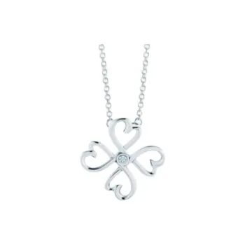 TIFFANY & CO. 925 Sterling Silver Necklaces Unisex Silver