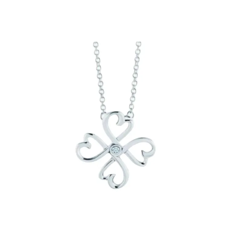 TIFFANY & CO. 925 Sterling Silver Necklaces Unisex Silver-0