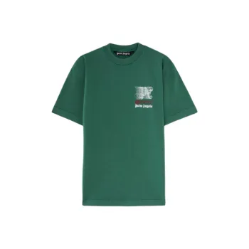 PALM ANGELS X MoneyGram Haas F1 Cotton T shirt