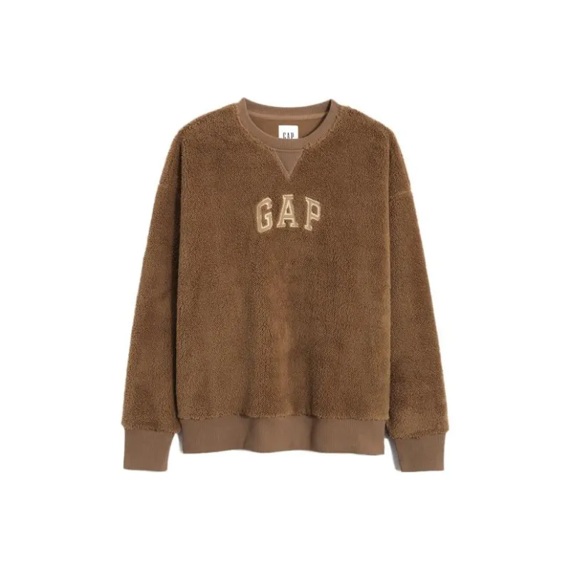 GAP Sweatshirts Unisex Cocoa Brown-0