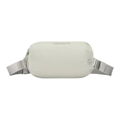 DESCENTE Move Pack Sling Bags Fabric Greige Women's
