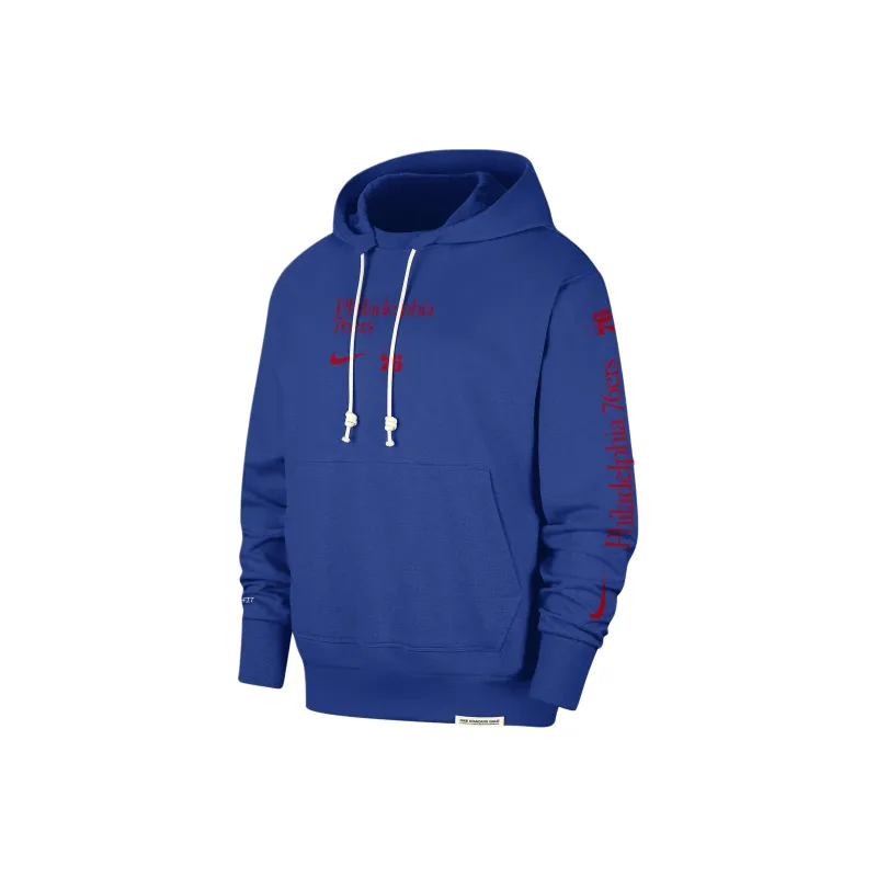 Nike Philadelphia 76ers Standard Issue Courtside Men's Nike Dri FIT Nba Hoodie-0