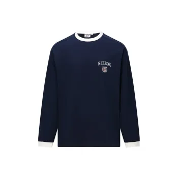 Reebok T Shirt Unisex Navy Blue