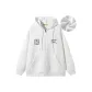 White (Fleece-Lined and Thickened)