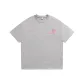 Heather Gray (Pink Print)