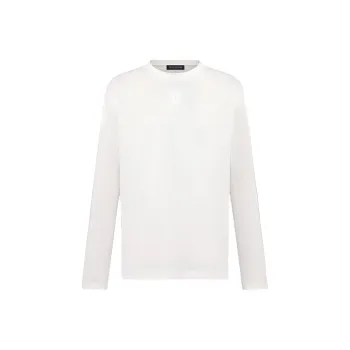 LOUIS VUITTON Embossed Lv Long Sleeved T Shirt