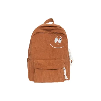 SEVENMOONS Corduroy Backpack Unisex Multicolor