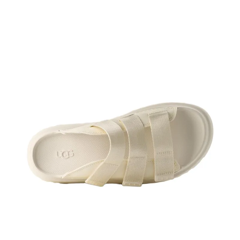 UGG EVA Abrasion Resistant Slide Slippers Women's White-3