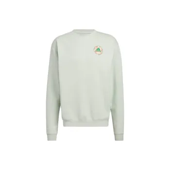 Adidas Sweatshirts Unisex Linen Green