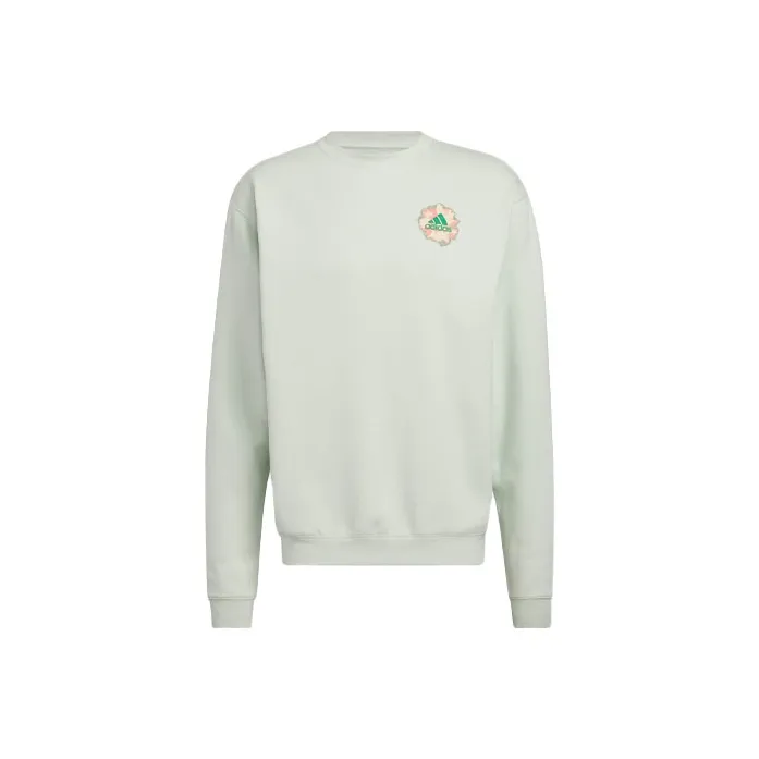 Adidas Sweatshirts Unisex Linen Green-0