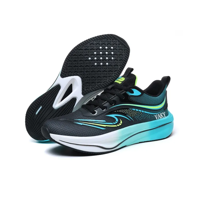 VAKY Cushioning, Slip Resistant, And Abrasion Resistant Low Top Carbon Plate Casual Running Shoes Unisex-12