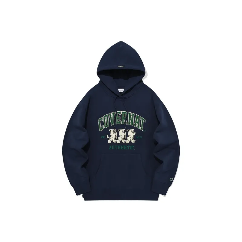 COVERNAT Sweatshirts Unisex Marine Blue-0