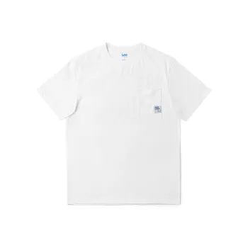 Lee FW24 Short-Sleeved Men's White
