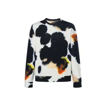 FENDI Spotted Motif Printed Jersey Sweatshirt