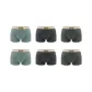 6 Pack (Green 2+Dark Gray 2+Black 2)