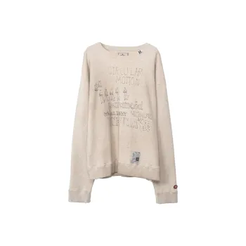 Maison Mihara Yasuhiro Graphic Printed Crewneck Sweatshirt