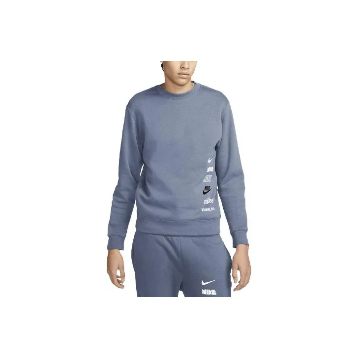 Nike Sweatshirts Men Sky Blue-0