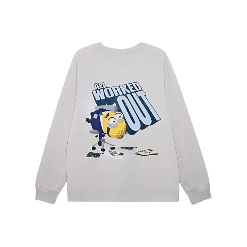 New Era Minions Co branded Edition FW24 T Shirt Unisex Warm Gray-0