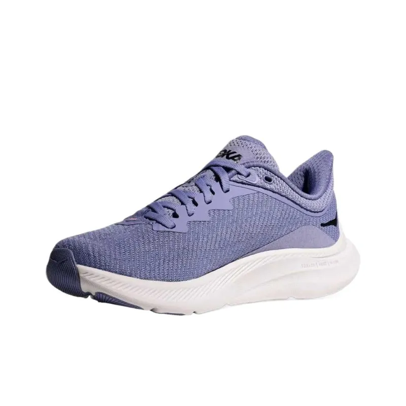 HOKA ONE ONE Solimar Low Top Running Shoes Women's Indigo White-3