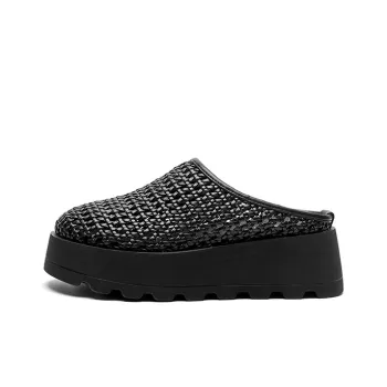 JOSINY Rubber Sole Abrasion Resistant Closed Toe Slippers Women's