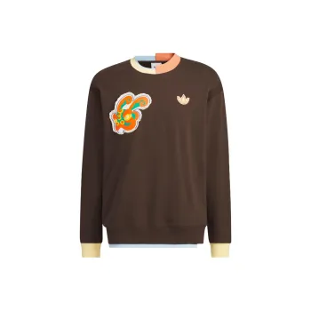 Melting Sadness X Adidas Originals Melting Sadness Sweatshirts Unisex Dark Brown