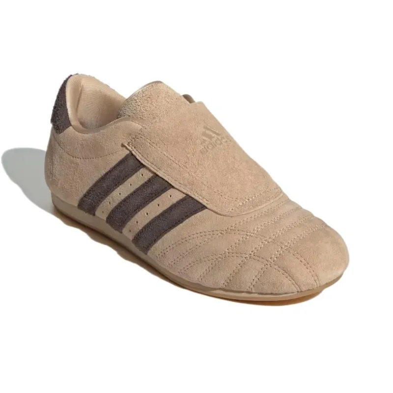 Adidas TAEKWONDO Cushioning, Slip Resistant, And Abrasion Resistant Low Top Training Shoes Women's Brown-2