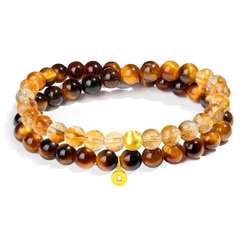CMFY Tiger's Eye Stone Bracelets Unisex