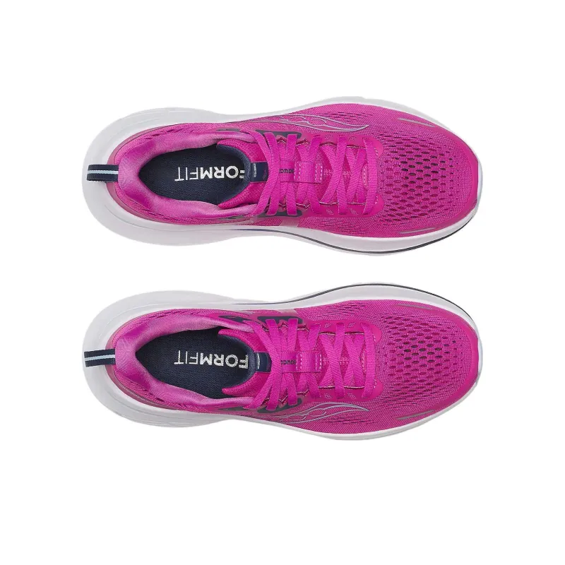 Saucony Guide 18 Anti Slip Wear Resistant Low Top Casual Running Shoes Women's Purple-2