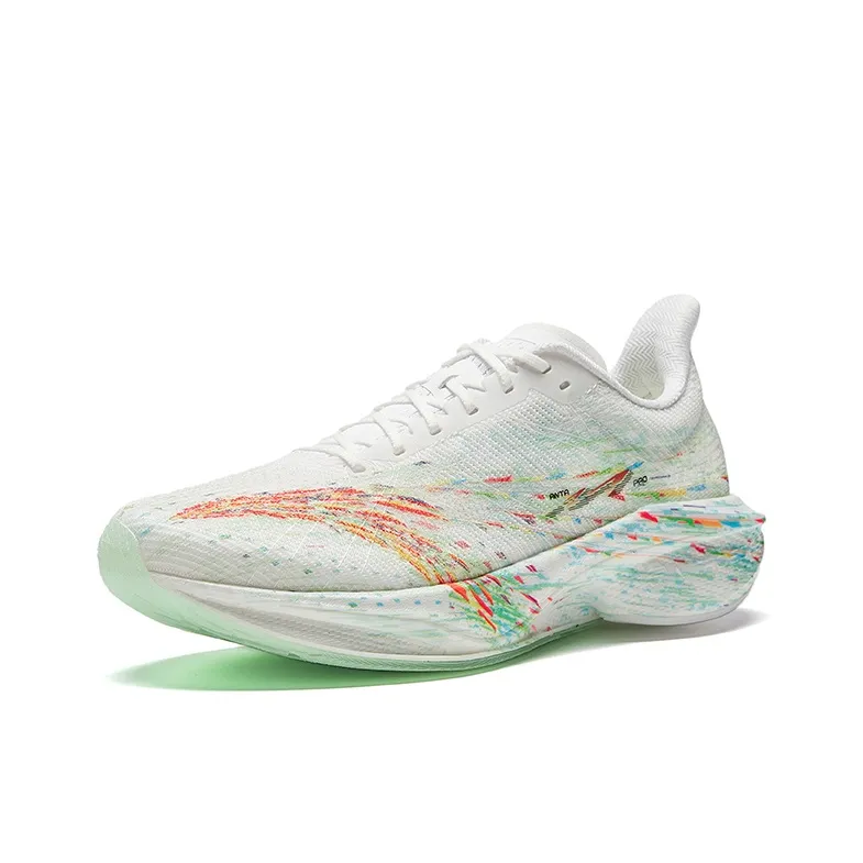Anta Anti Slip Wear Resistant Low Top Casual Running Shoes Men's Multicolor-1