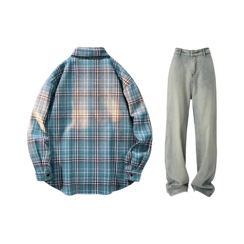 THREEAGAINTHR33 Shirt Matching Set Unisex-14