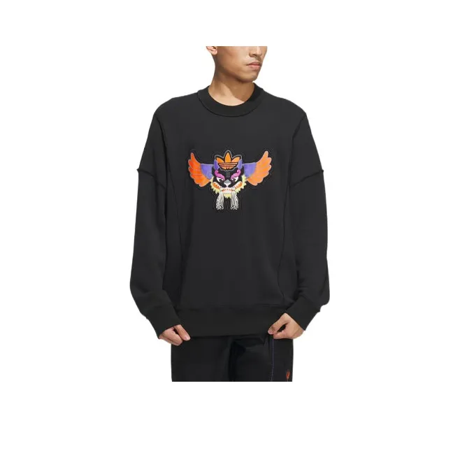 Adidas Originals Adidas Originals All Things Tracing Series Sweatshirts Unisex Black-0